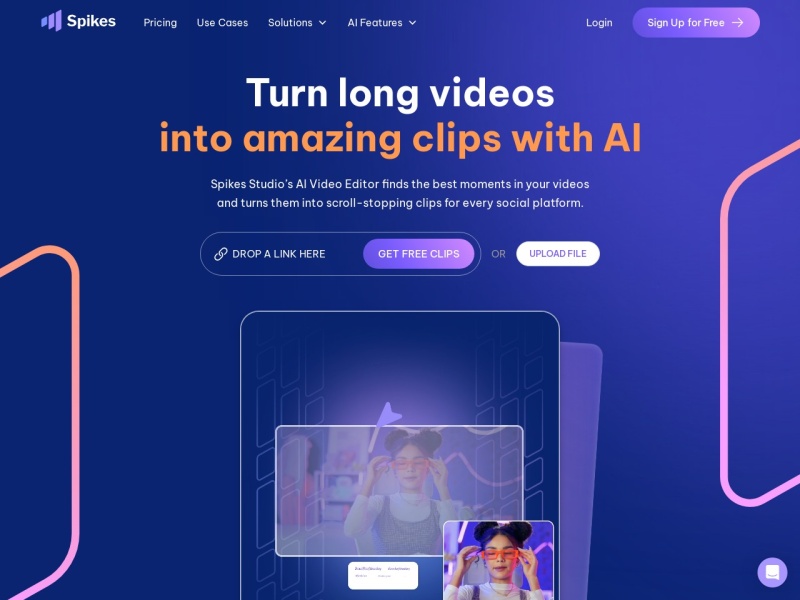 Spikes Studio 网站截图