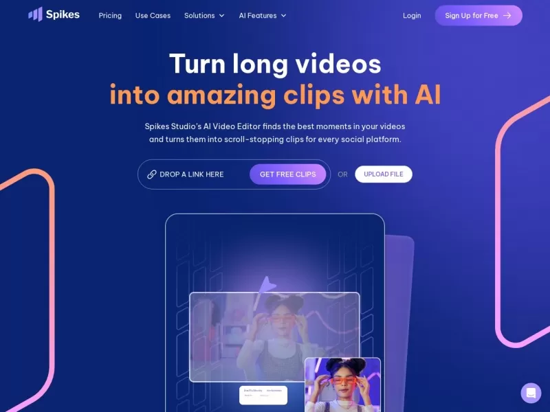 Spikes Studio网站截图