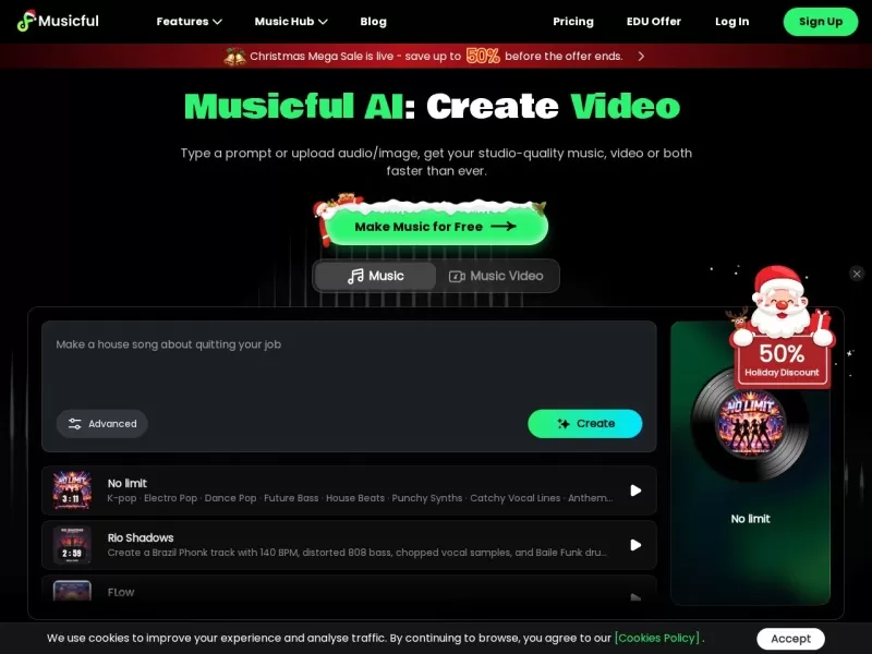 Musicful网站截图