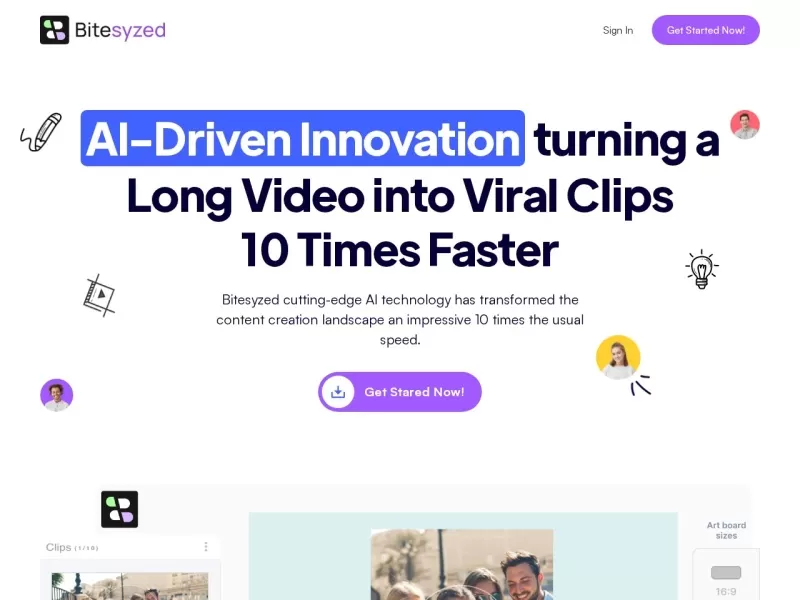 BiteSyzed AI网站截图