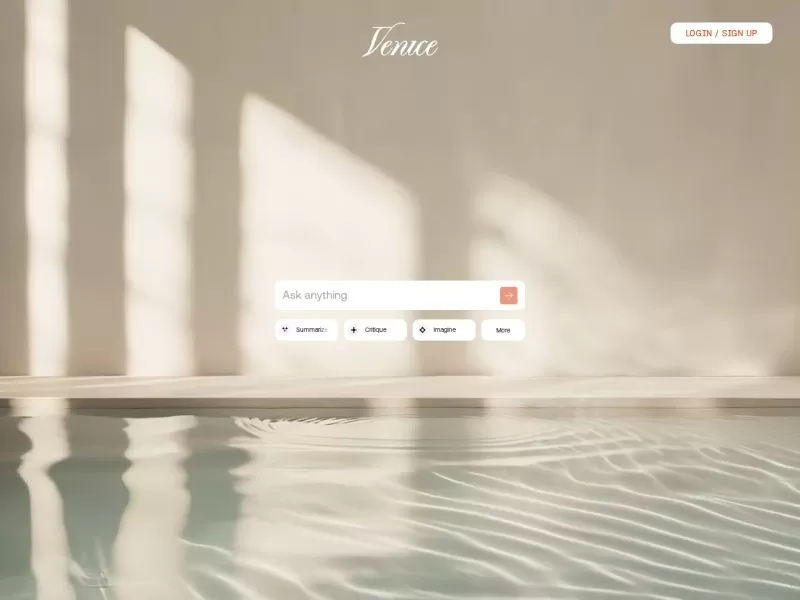 Venice网站截图