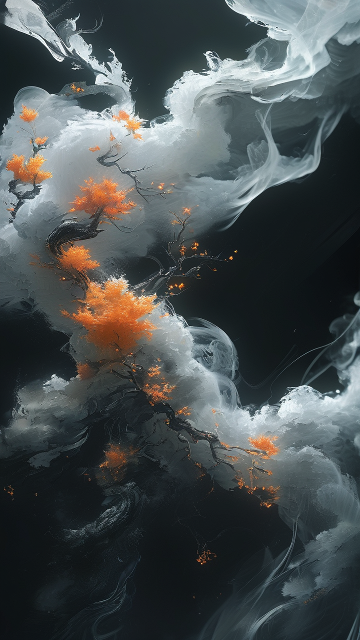 图片风格为CG 厚涂,CG 厚涂，游戏CG ，丰富的色彩层次...