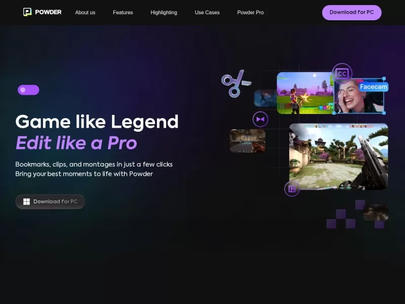 Powder网站截图