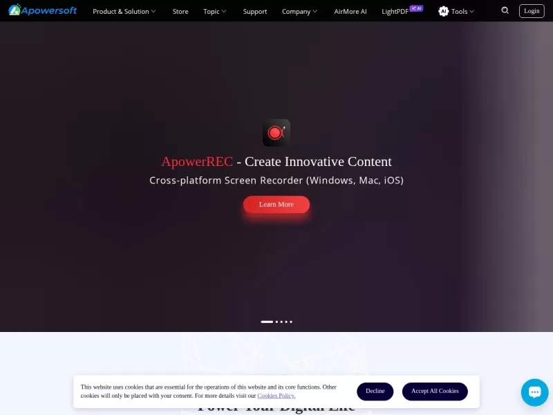 Apowersoft网站截图