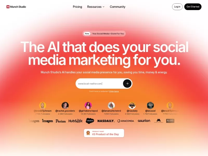 Munch Studio网站截图