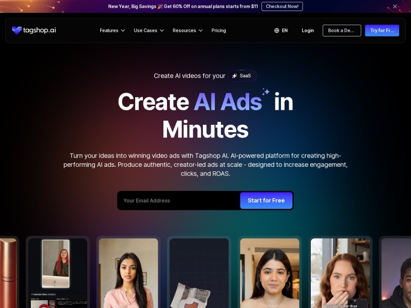Tagshop AI网站截图