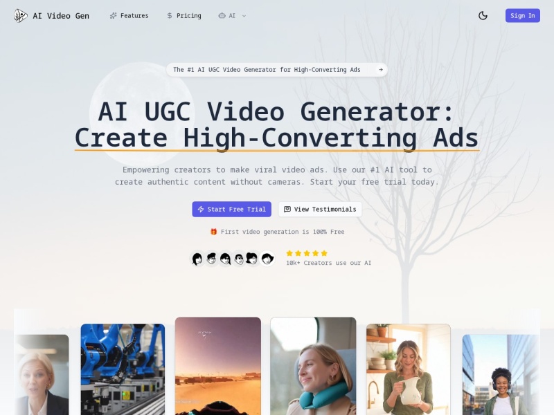 AI UGC Video Generator