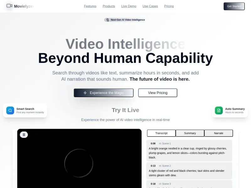 Movielyzer网站截图