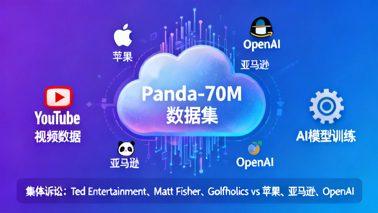 涉嫌爬取数百万YouTube视频训AI 苹果亚马逊OpenAI遭集体起诉