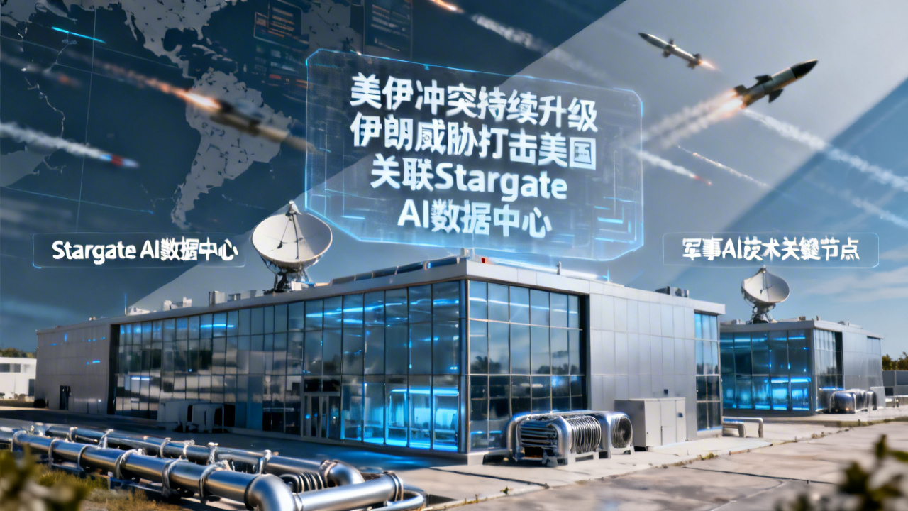 美伊冲突持续升级 伊朗威胁打击美国关联Stargate AI数据中心