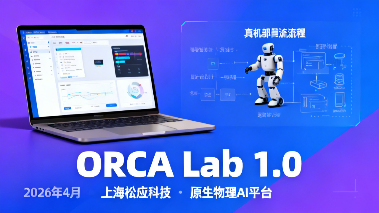 国内首个原生物理AI个人开发者平台ORCA Lab 1.0正式发布