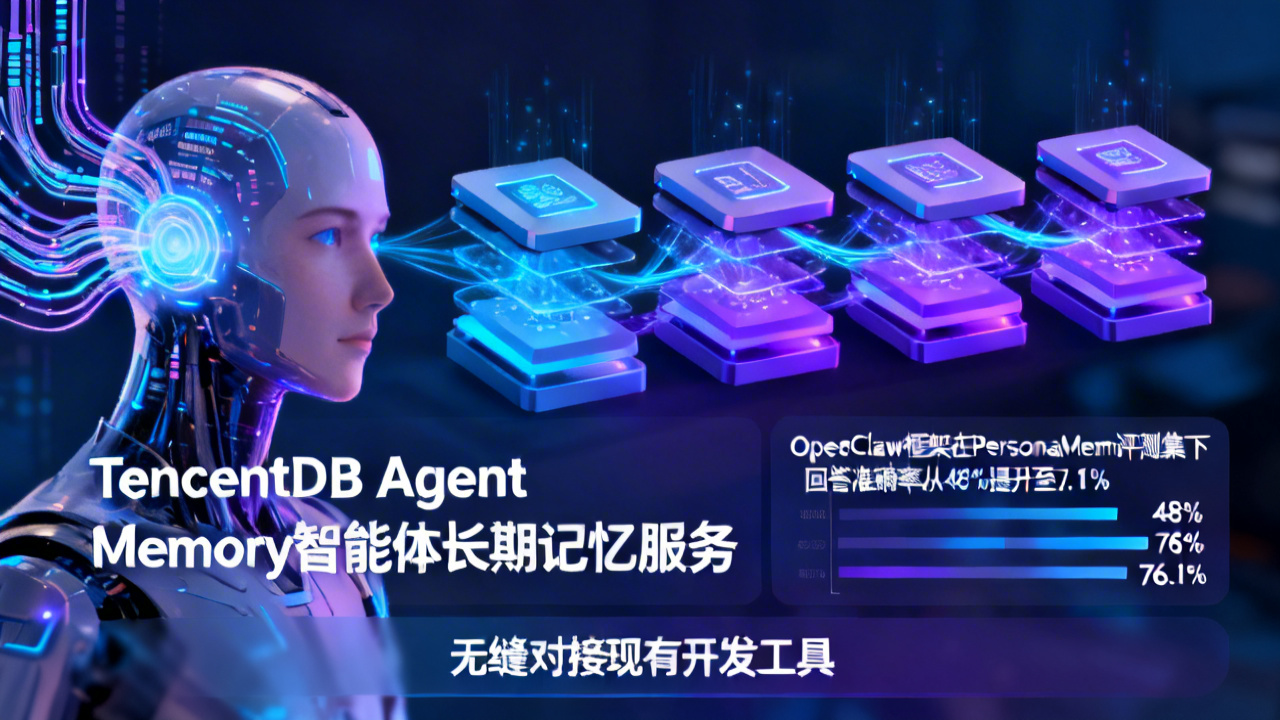 腾讯云推出Agent Memory记忆服务 破解AI智能体长周期失忆痛点