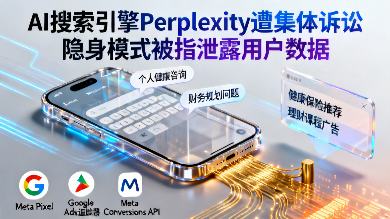 AI搜索引擎Perplexity遭集体诉讼 隐身模式被指泄露用户数据