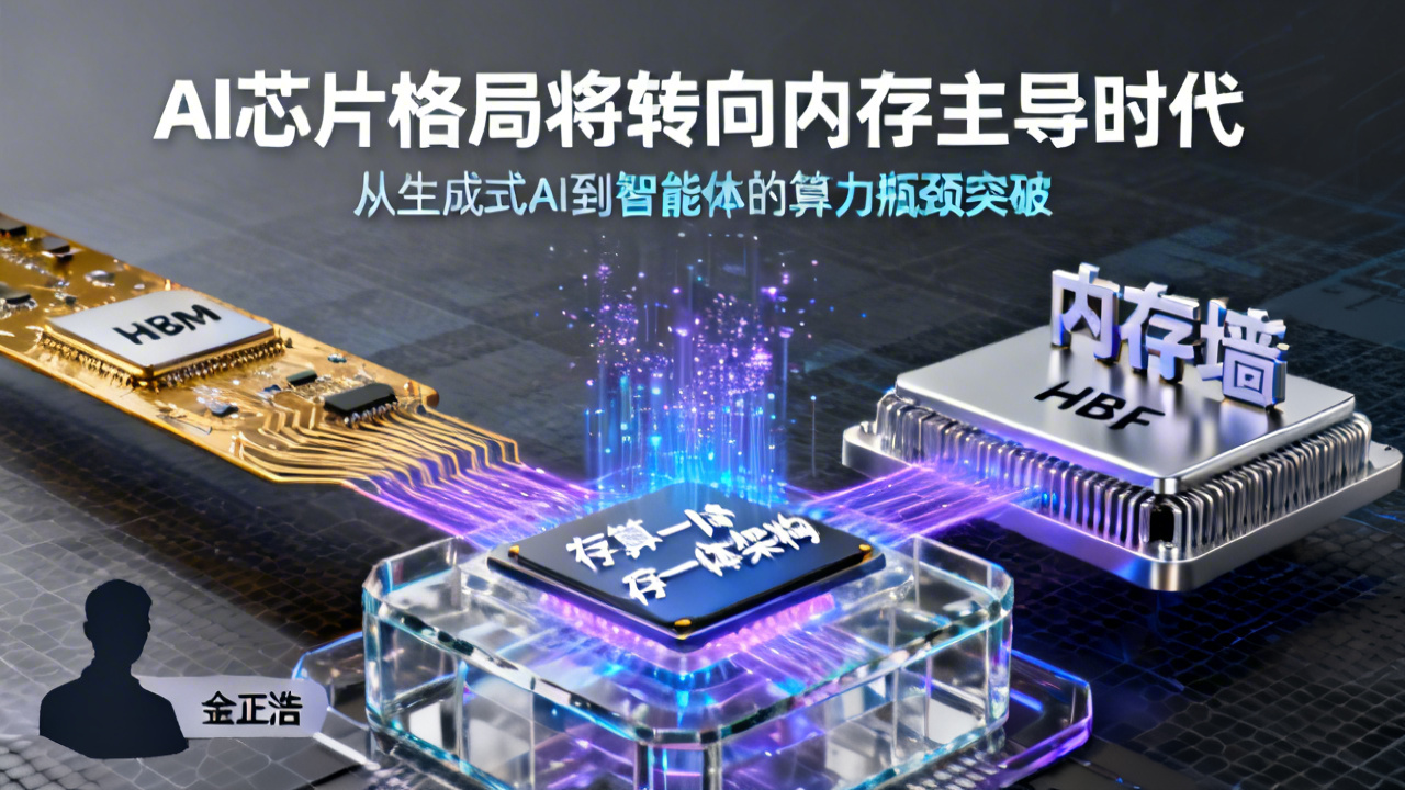 HBM之父金正浩预判：AI芯片格局将转向内存主导时代