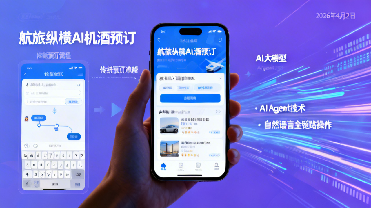 航旅纵横上线AI机酒预订功能 自然语言可完成全链路操作