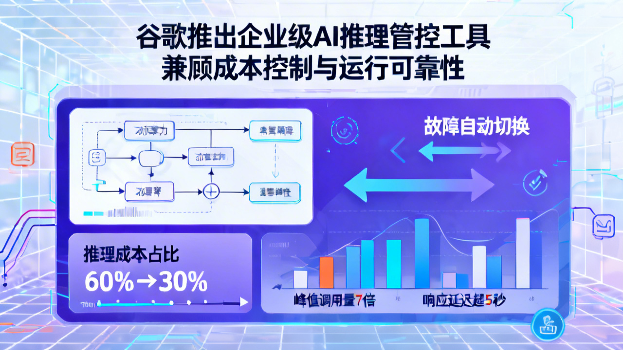 谷歌推出企业级AI推理管控工具 兼顾成本控制与运行可靠性