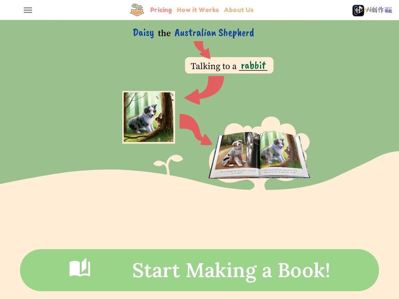 Your Own Story Book 网站截图