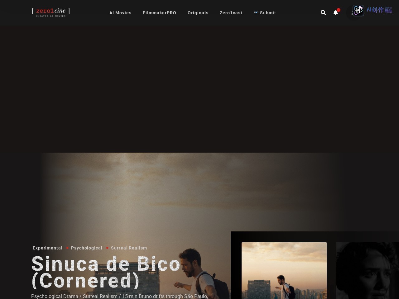 zero1cine 网站截图