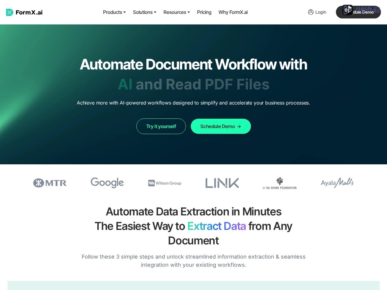 FormX.ai 网站截图