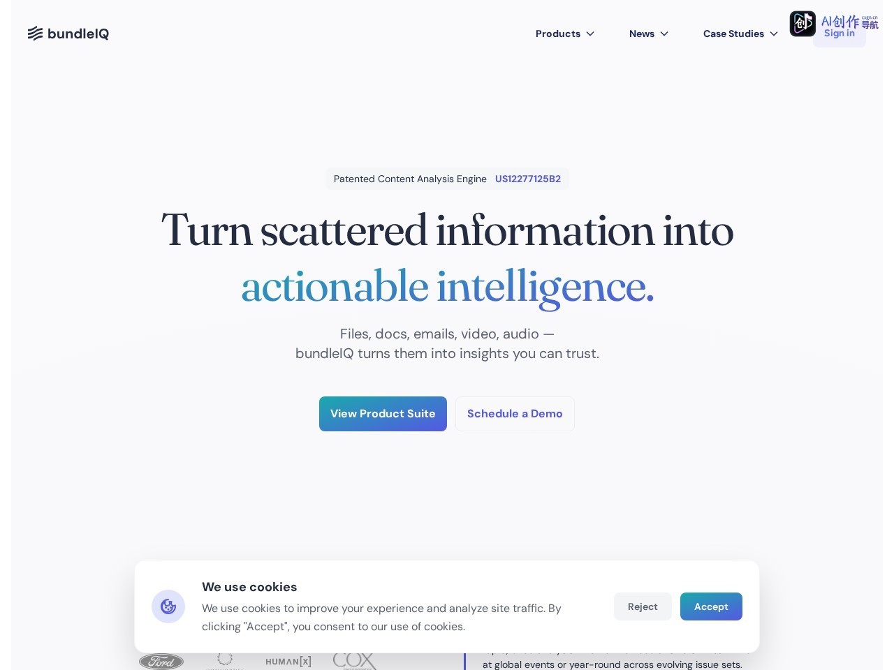 bundleIQ 网站截图