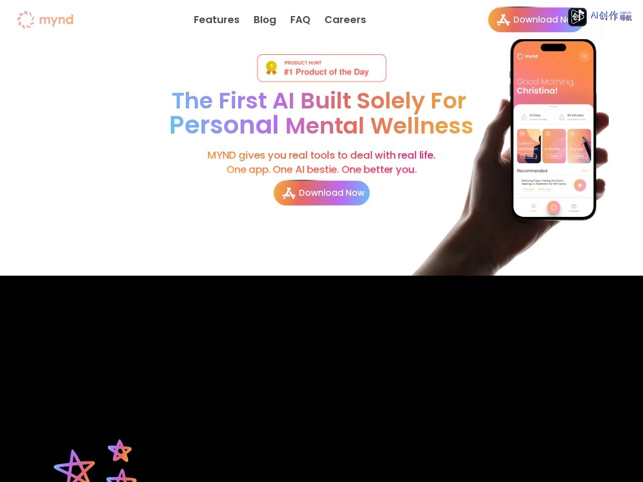 MYND AI 网站截图