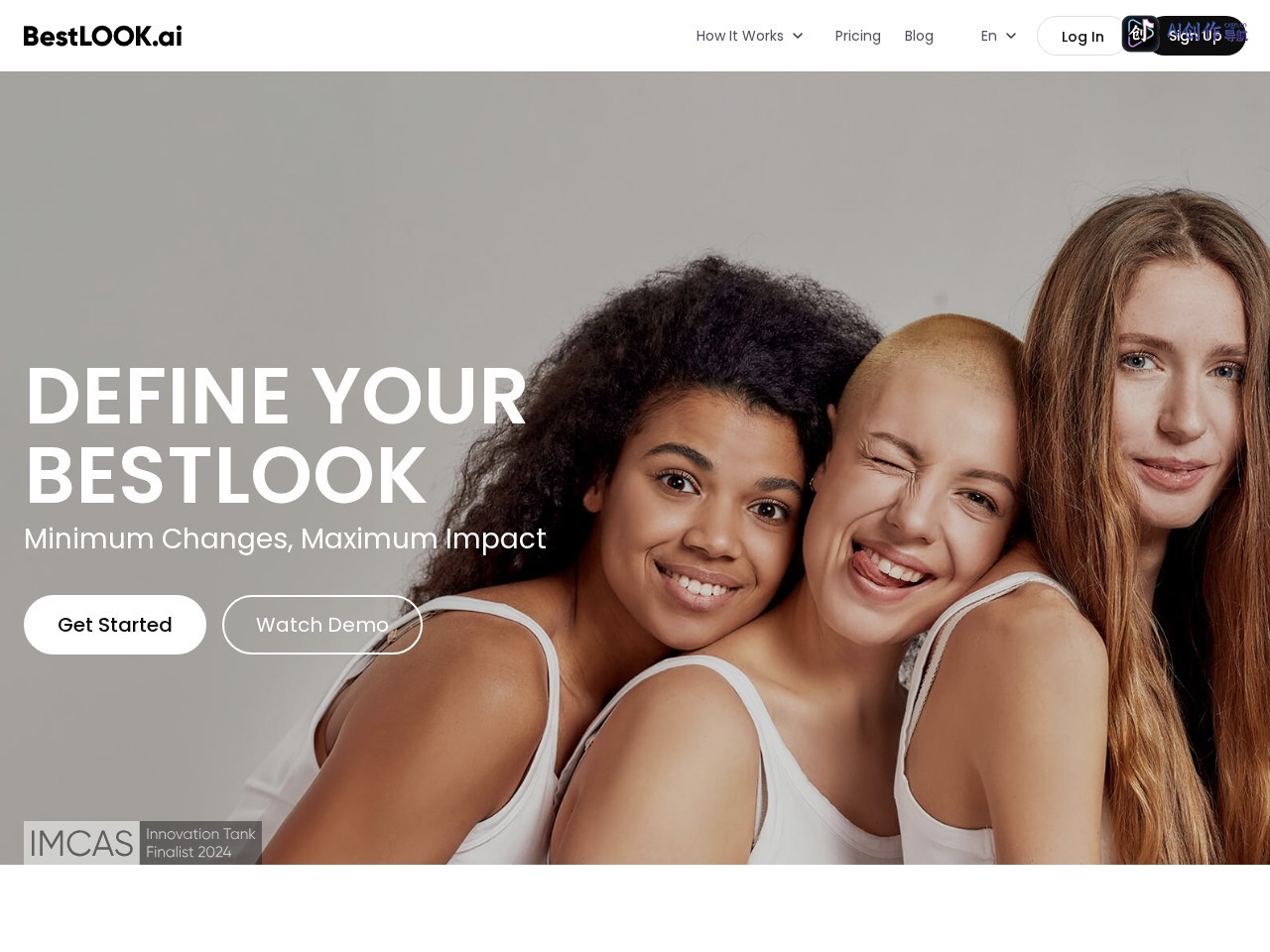 BestLOOK.ai 网站截图
