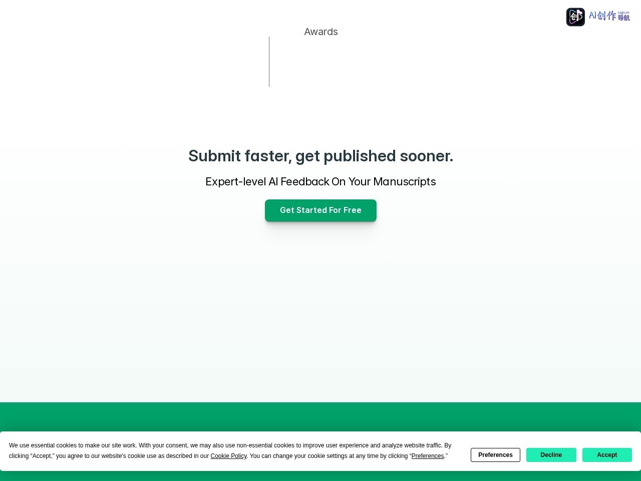 Thesify 网站截图