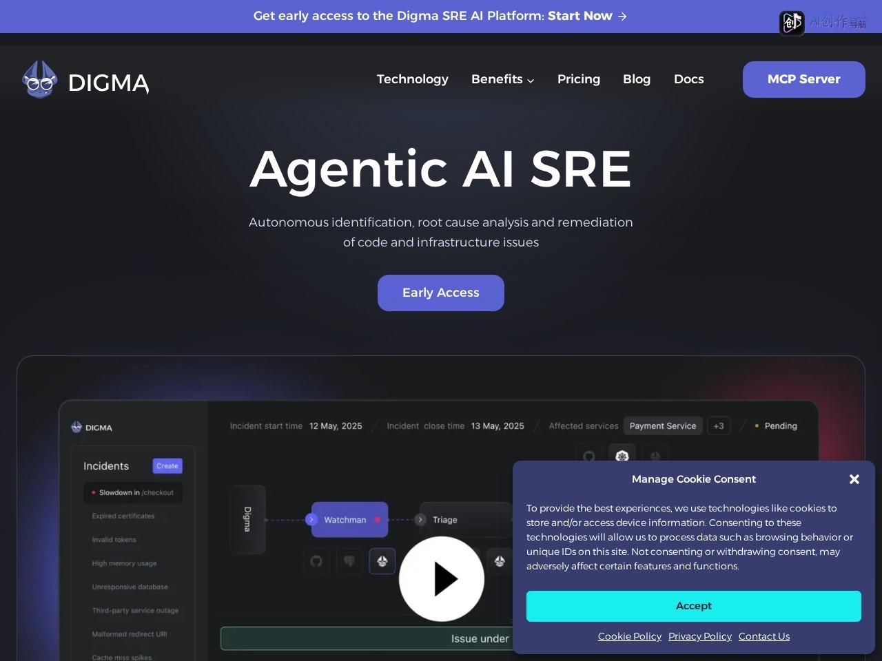 Digma 网站截图