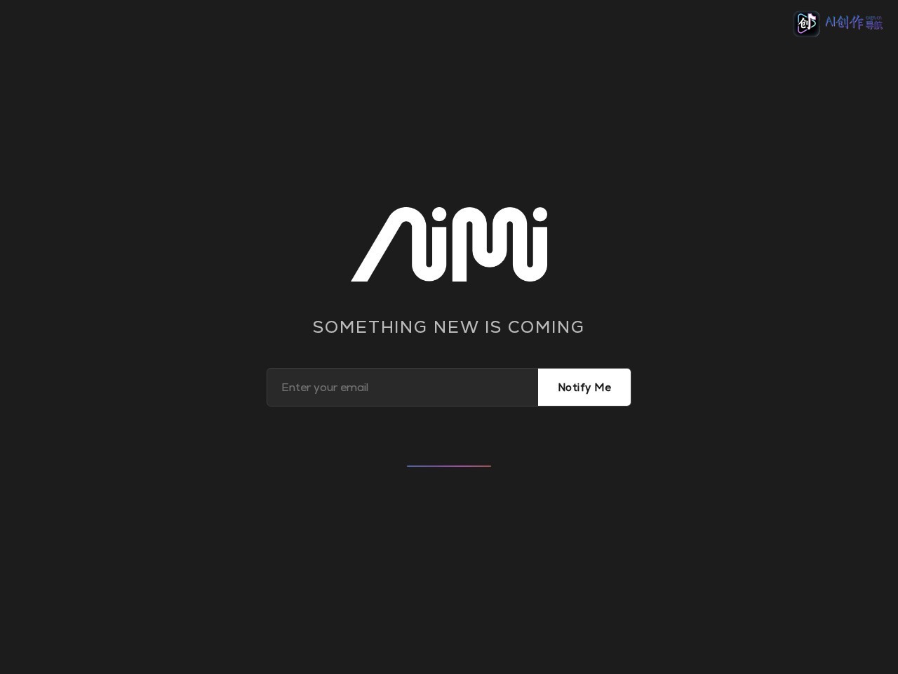 Aimi Sync 网站截图