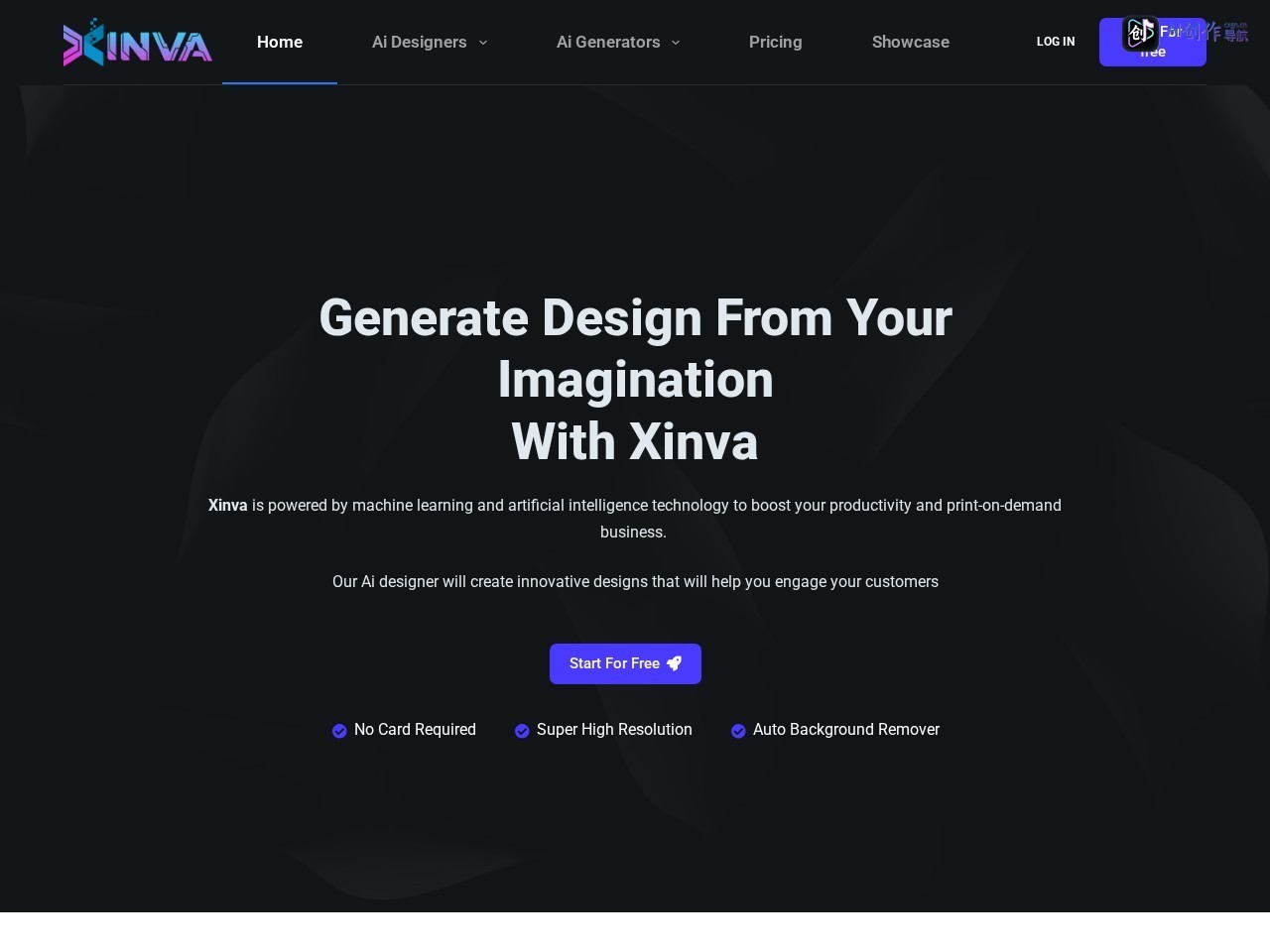 Xinva AI 网站截图