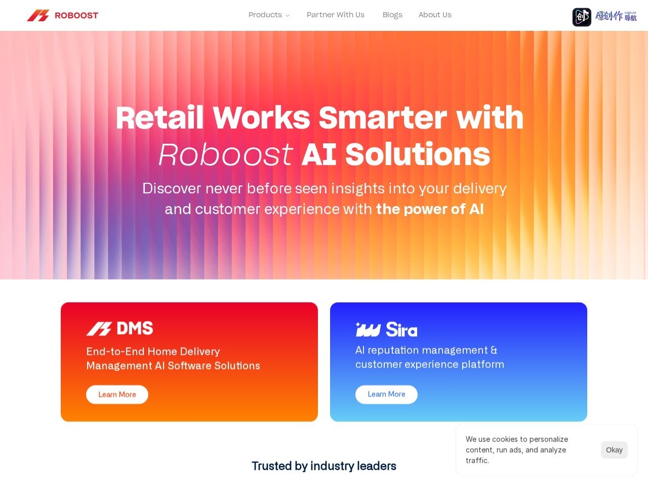 Roboost 网站截图