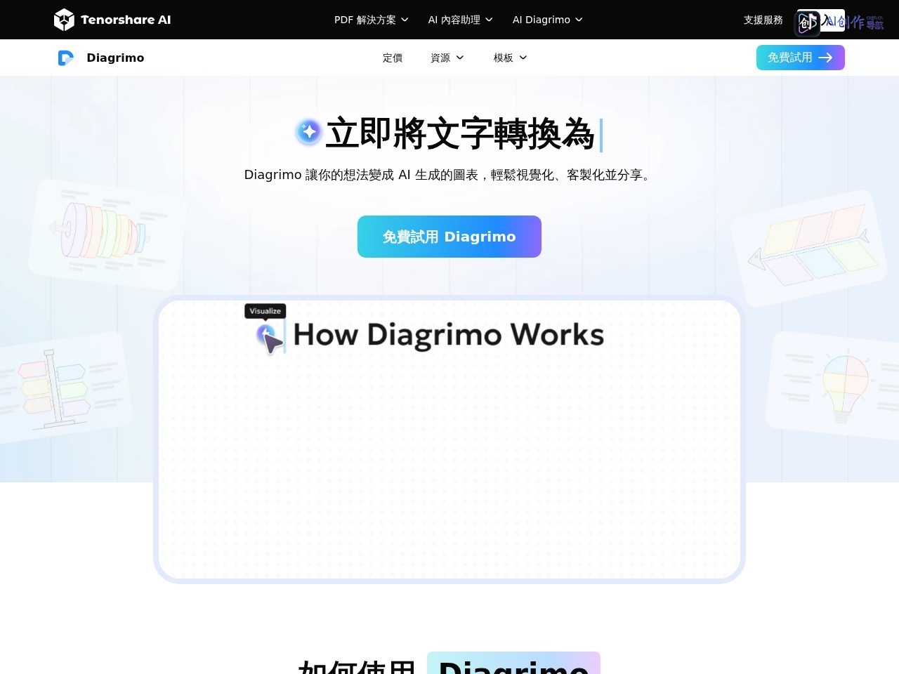 Diagrimo 网站截图