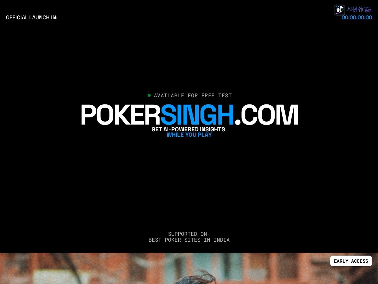 PokerSingh 网站截图