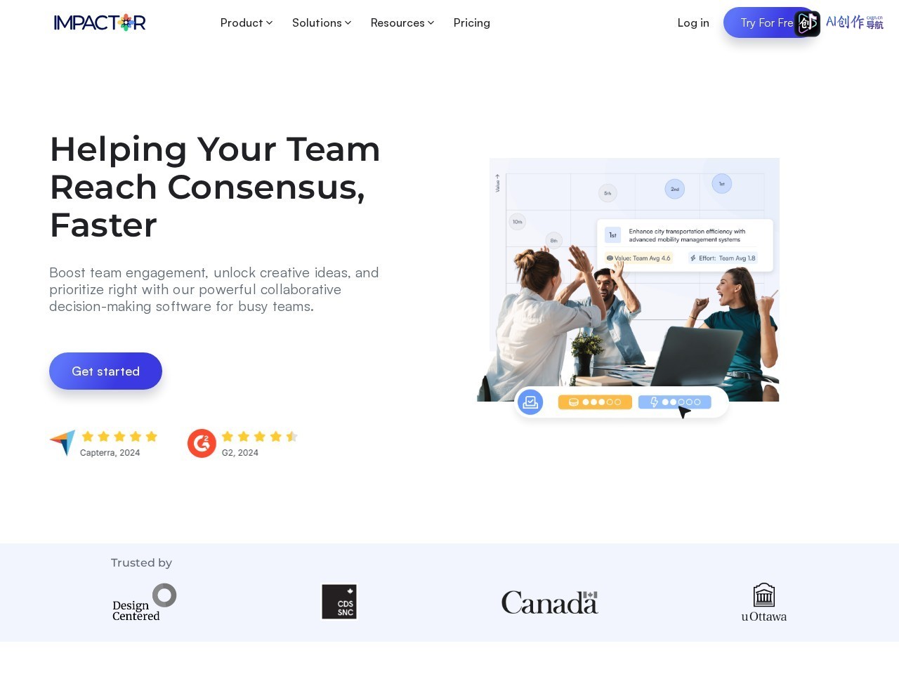 Impactor App 网站截图