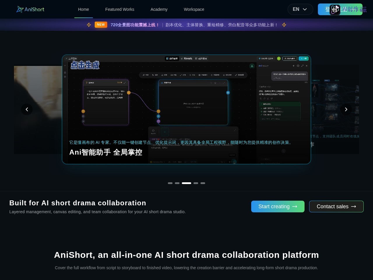 anishort 网站截图