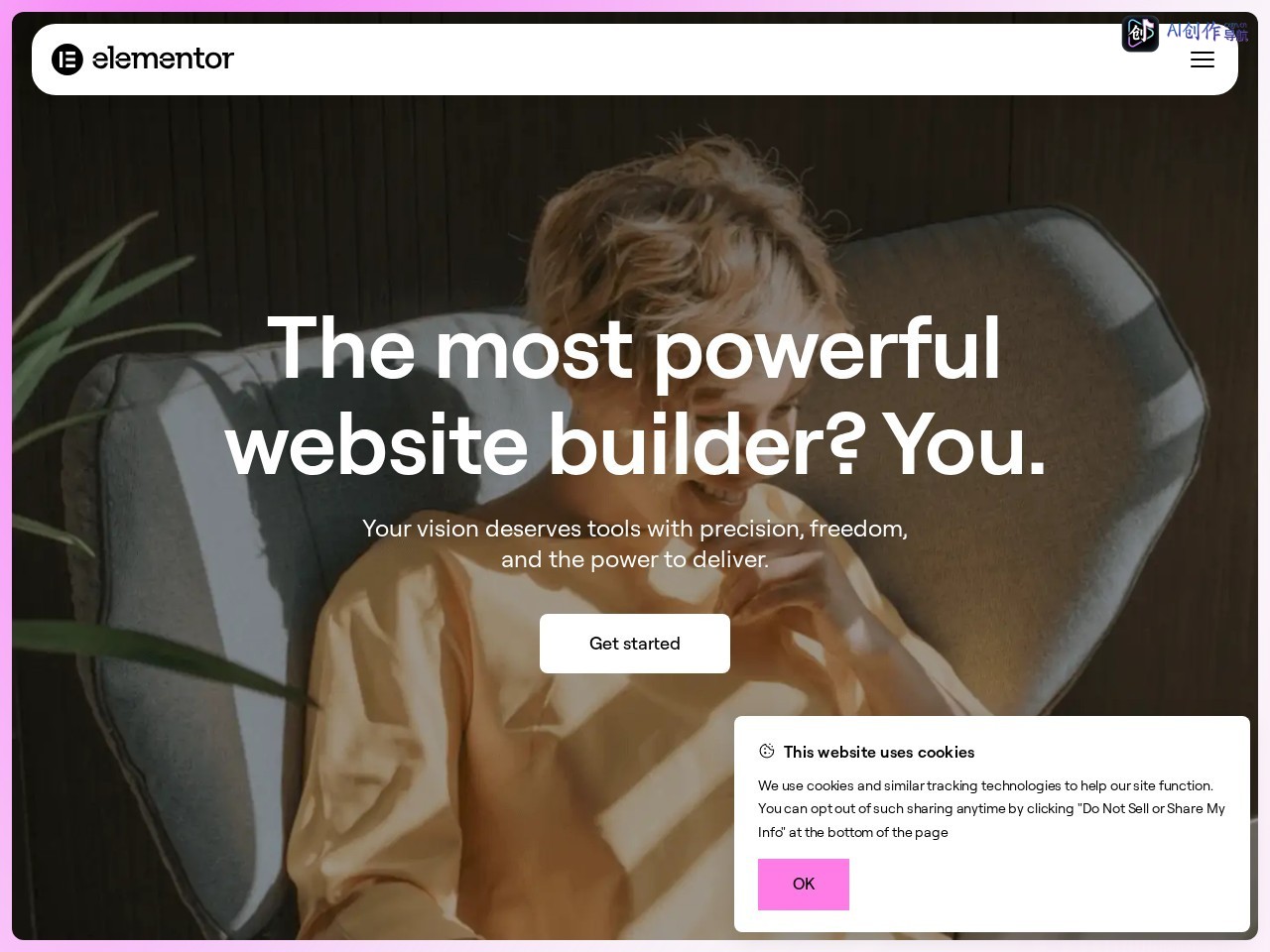 Elementor 网站截图