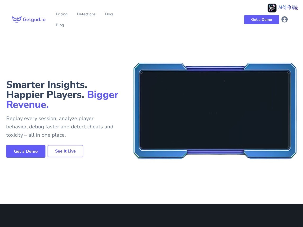 Getgud.io 网站截图
