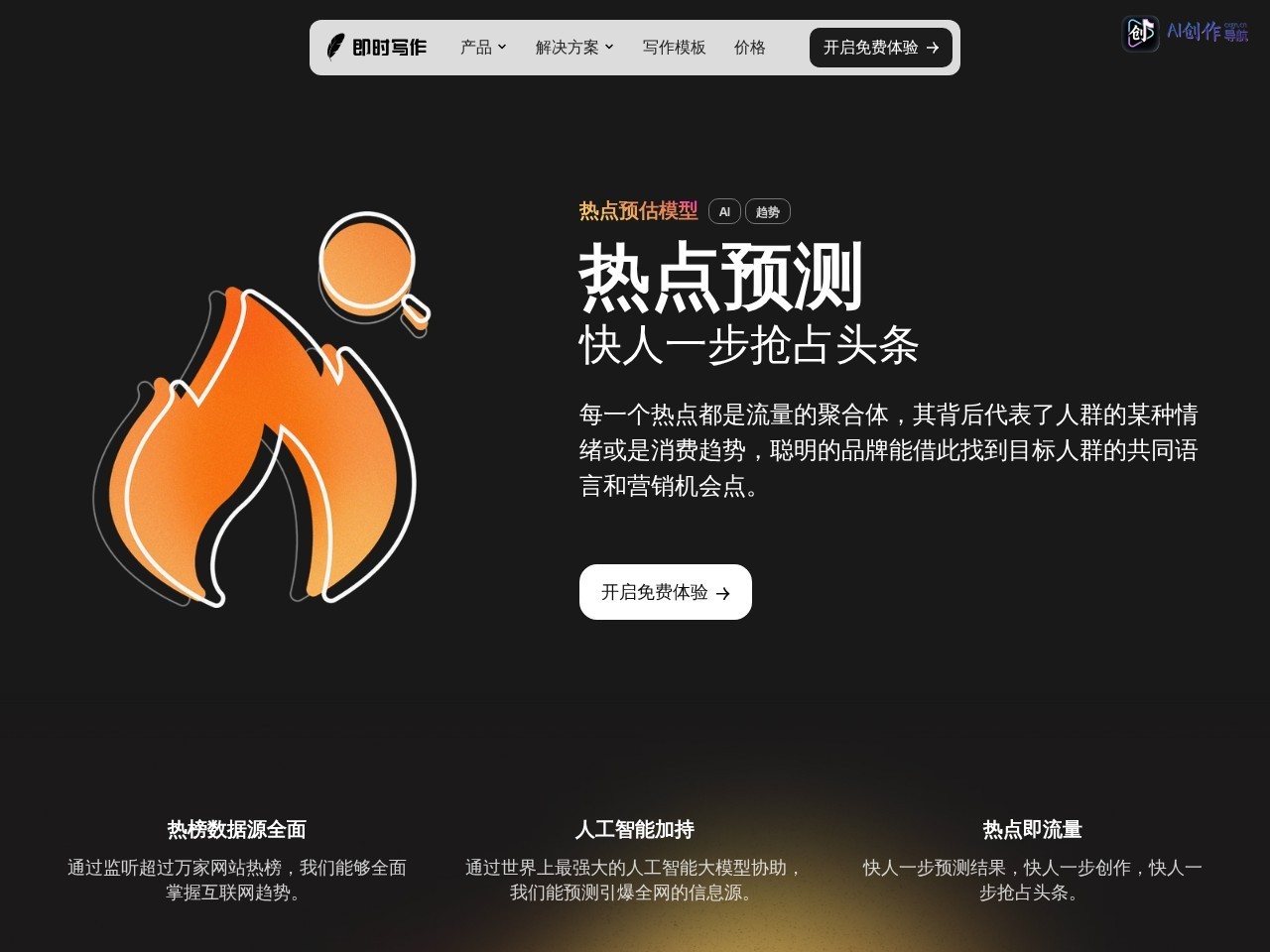 即时预测 网站截图