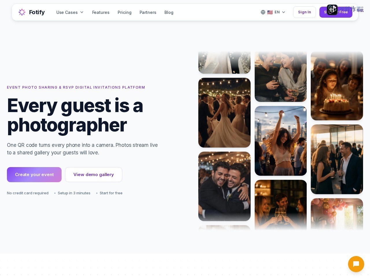 Fotify 网站截图