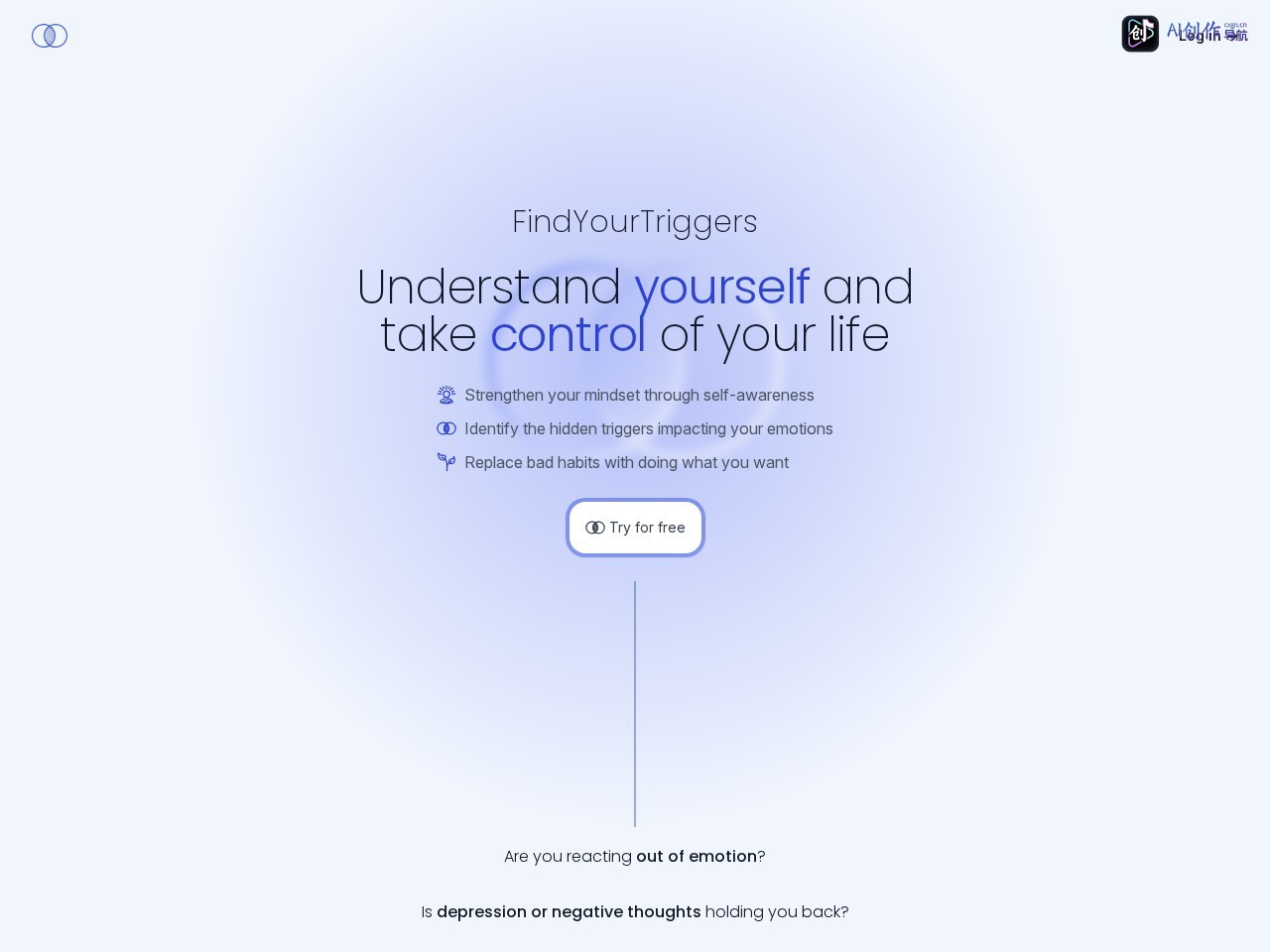 FindYourTriggers 网站截图