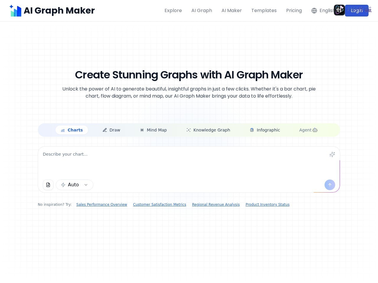 AI Graph Maker 网站截图