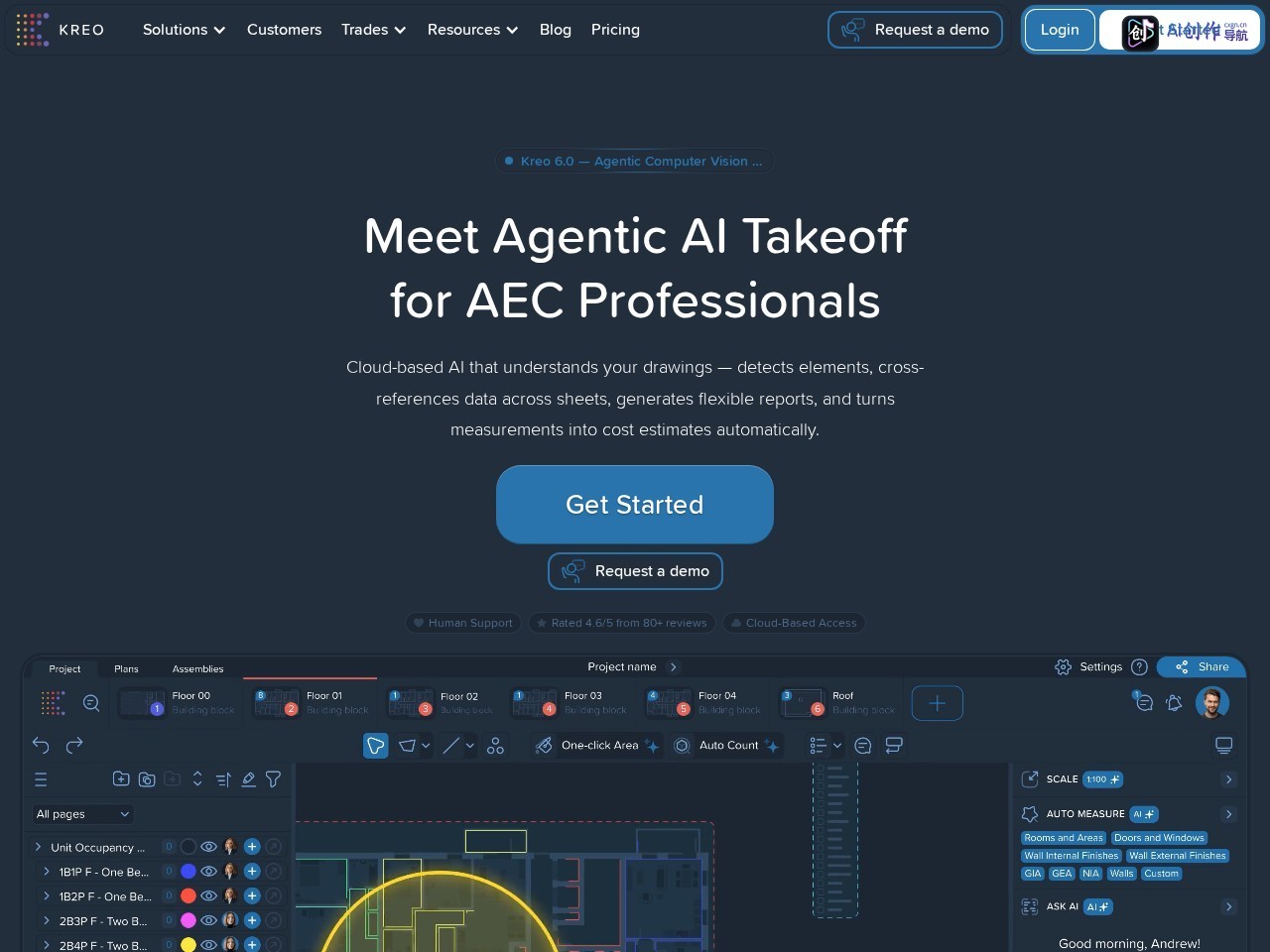 Kreo Software 网站截图
