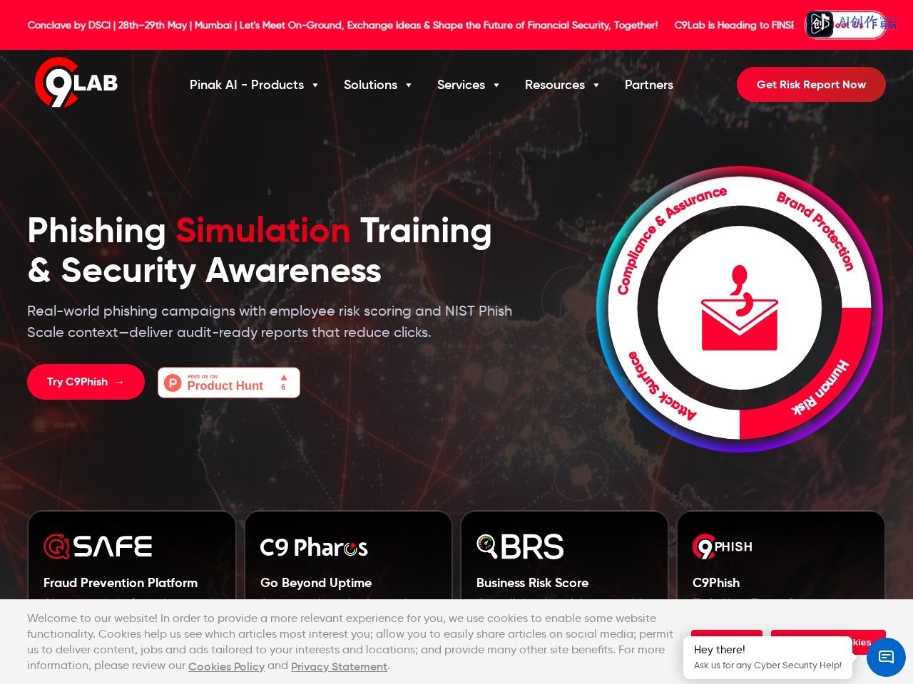 C9 Labs 网站截图