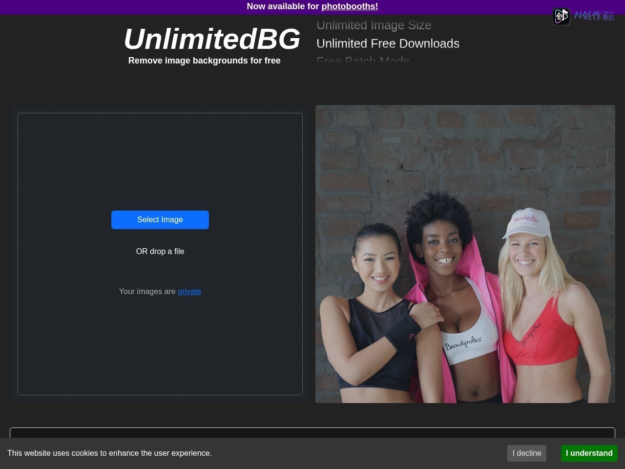 UnlimitedBG 网站截图