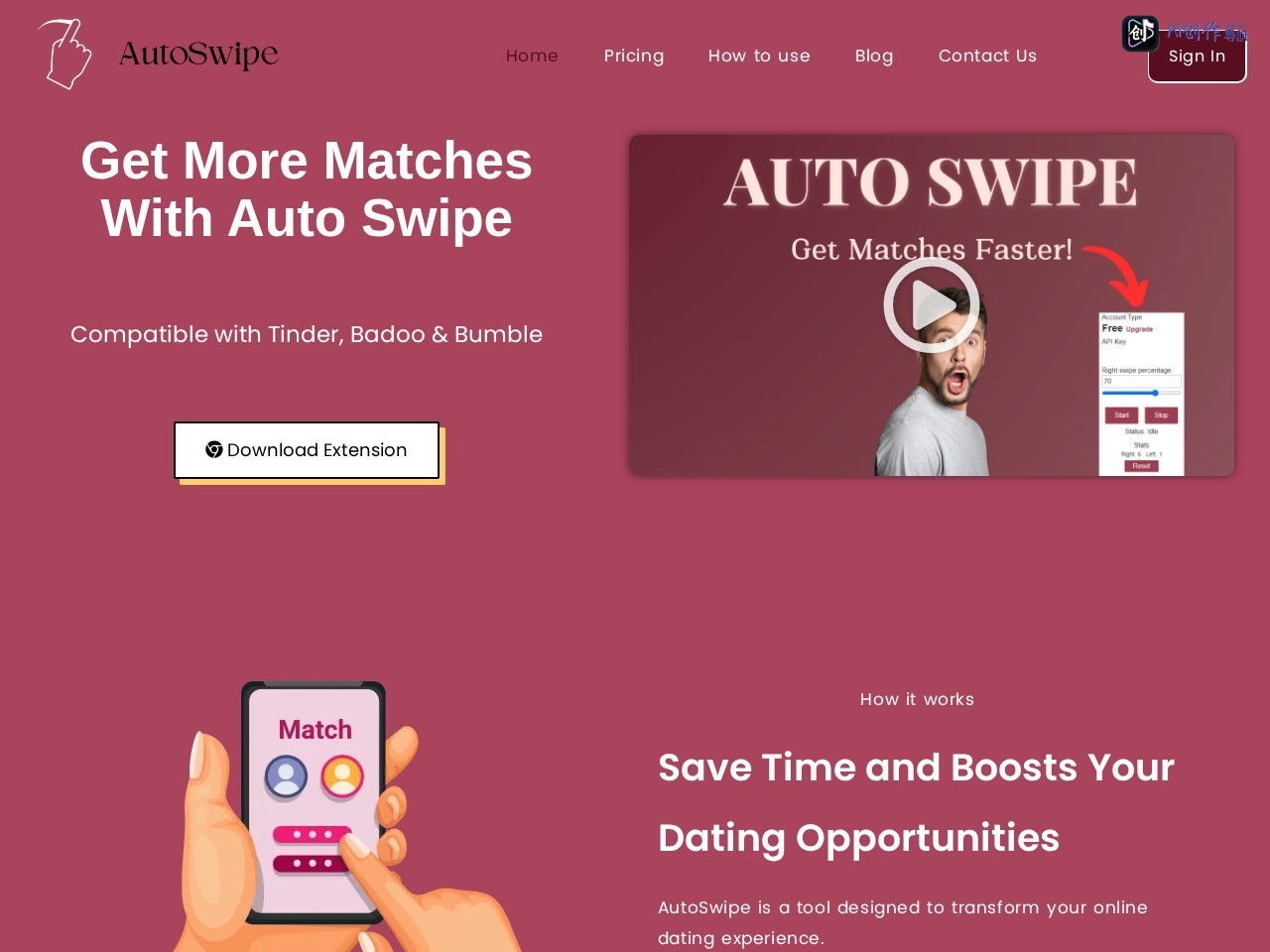 Auto Swipe 网站截图