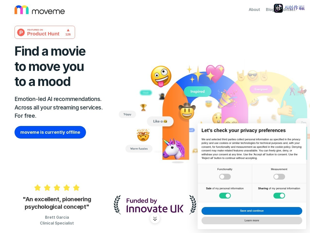 moveme.tv 网站截图