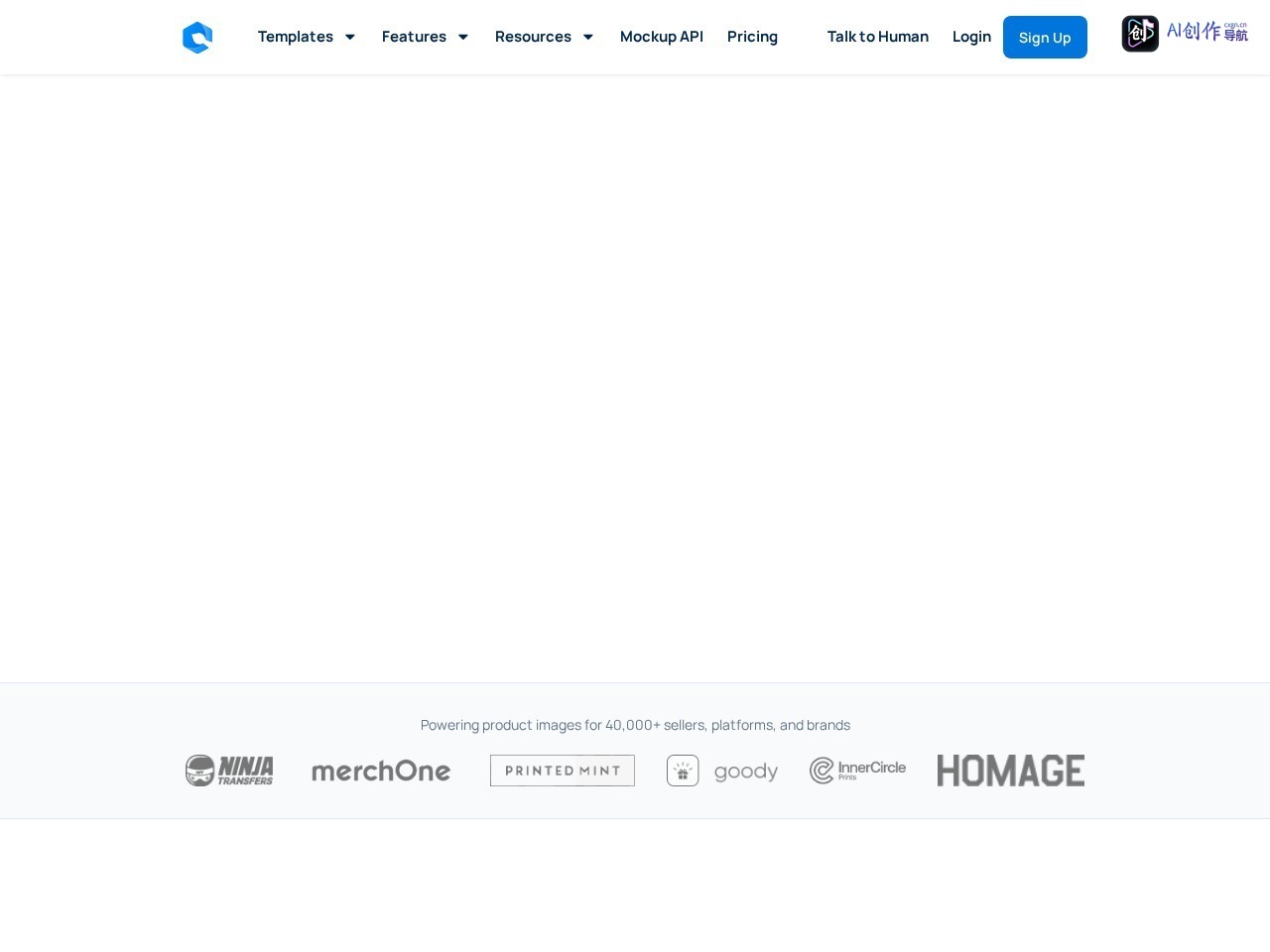 Dynamic Mockups 网站截图