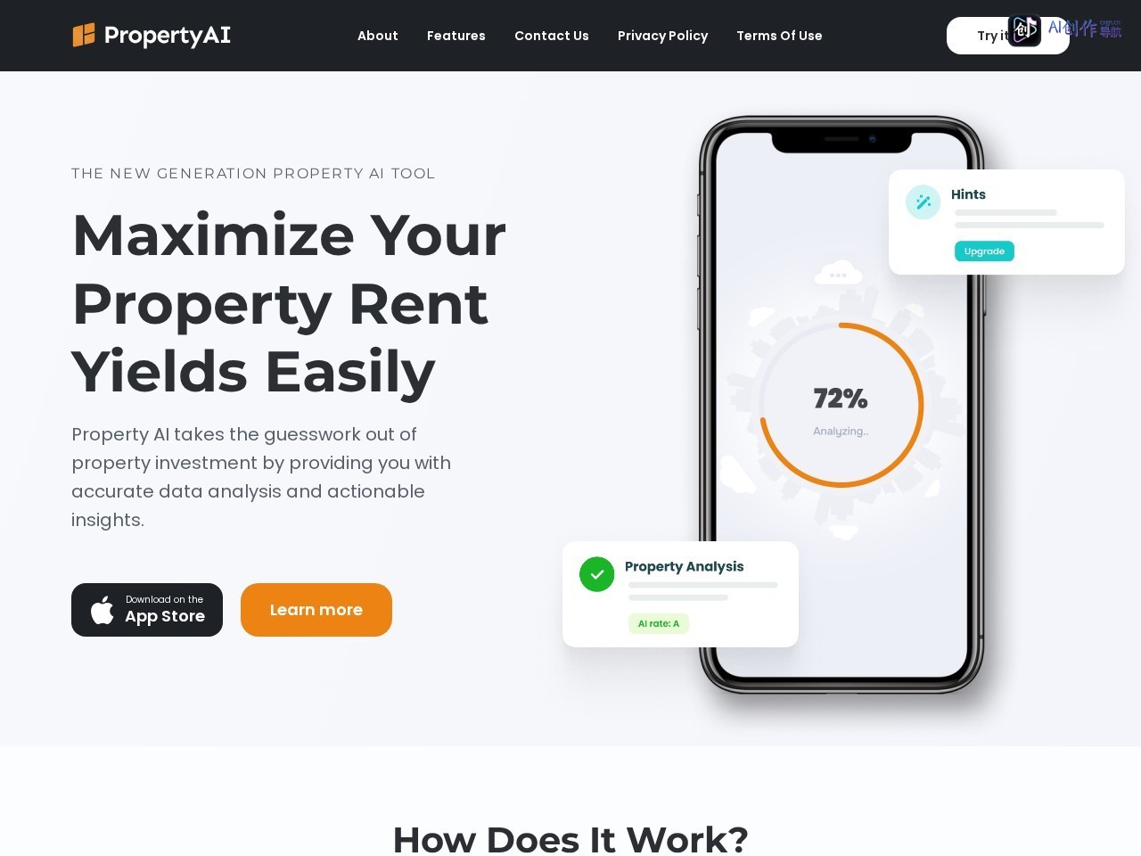 Property AI 网站截图