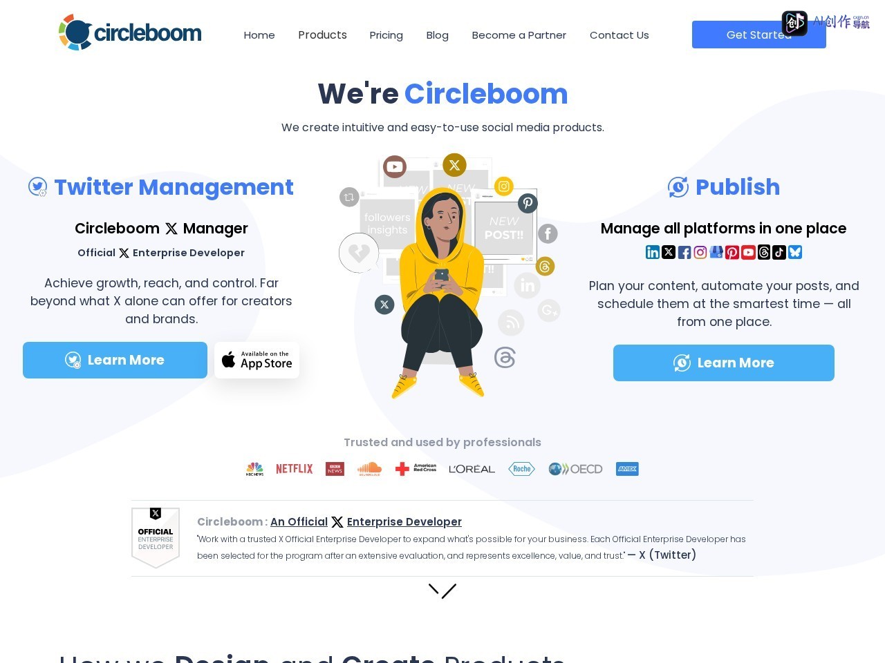 Circleboom 网站截图