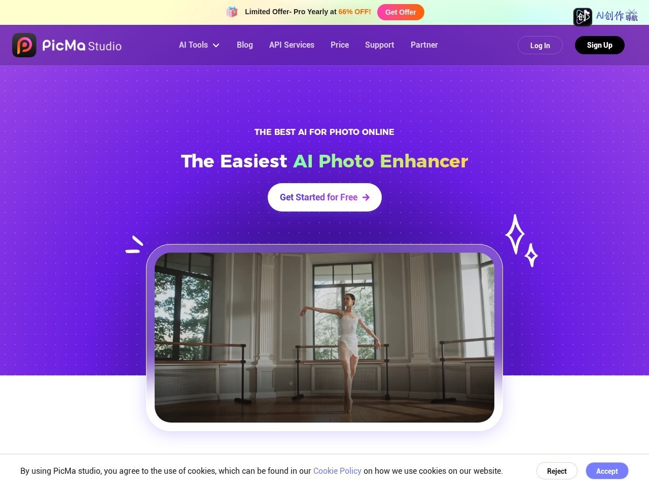 PicMa Studio 网站截图